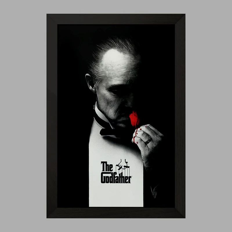 تابلو خندالو مدل پدرخوانده The Godfather  کد 10146