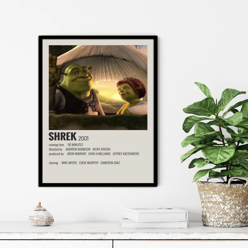 تابلو آتریسا طرح پوستر فیلم SHREK مدل ATM755