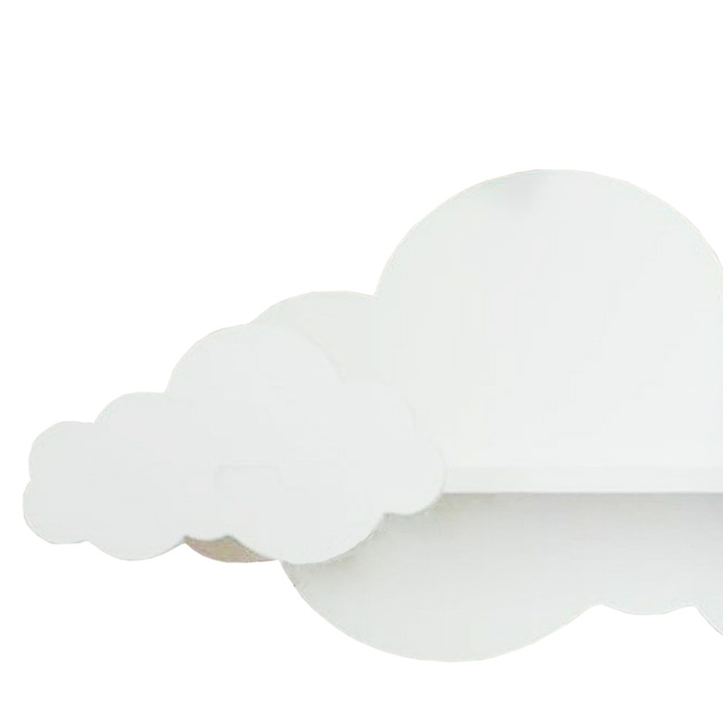 شلف دیواری اتاق کودک مدل ابر کد 2