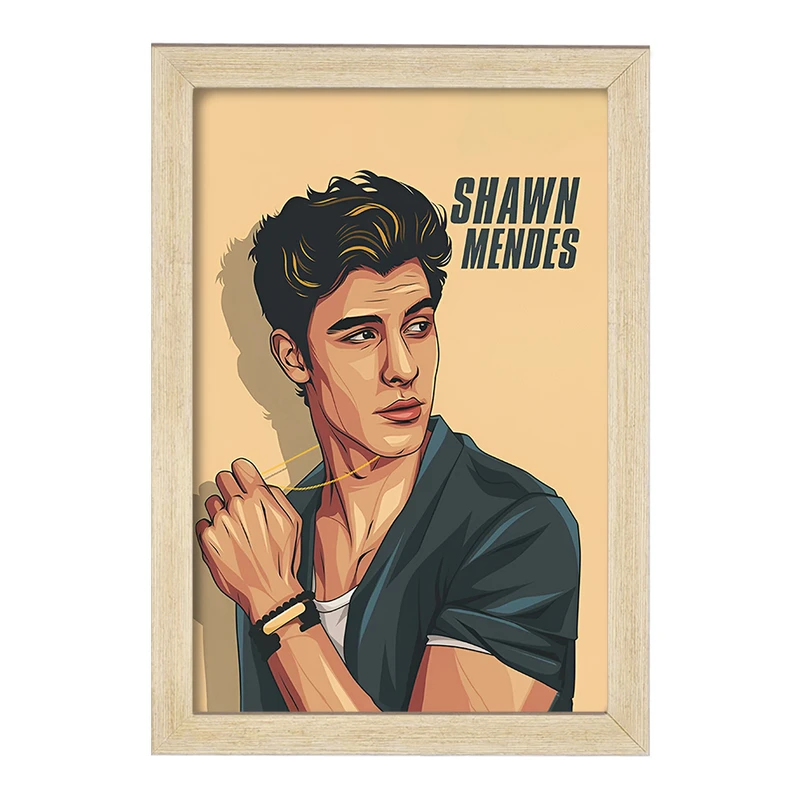 تابلو خندالو مدل شاون مندز (Shawn Mendes) کد F10227