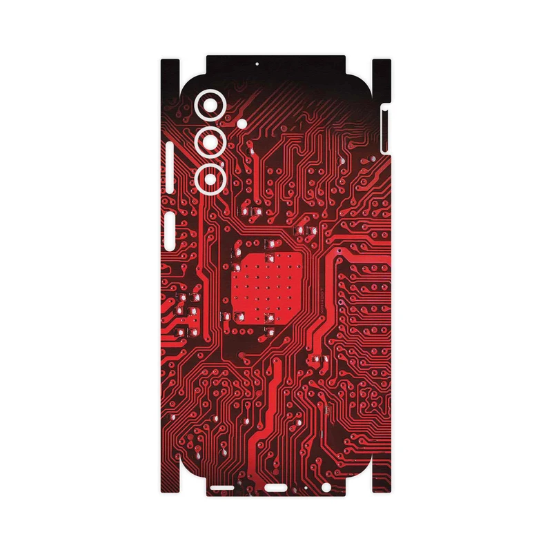 برچسب پوششی ماهوت مدل Red_Printed_Circuit_Board-FullSkin مناسب برای گوشی موبایل سامسونگ Galaxy A15