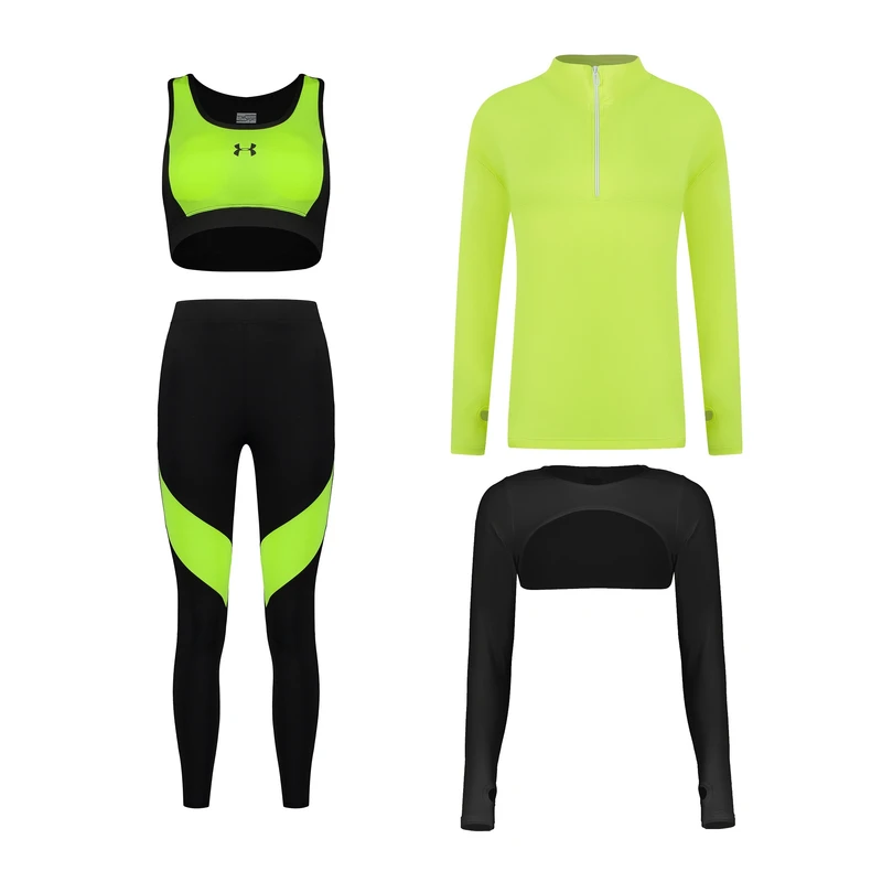 ست چهار تکه لباس ورزشی زنانه مدل 1401-70-276