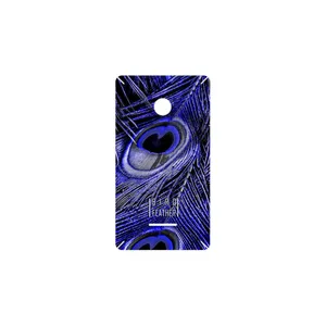 MAHOOT Purple Feather Cover Sticker for Microsoft Lumia 532