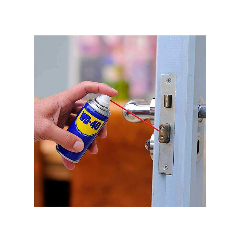 اسپری روان کننده گامی مدل WD-40 حجم 400 میلی لیتر مجموعه 4 عددی