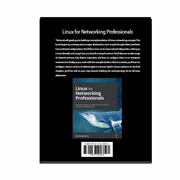 کتاب Linux for Networking Professionals اثر Rob VandenBrink انتشارات نبض دانش