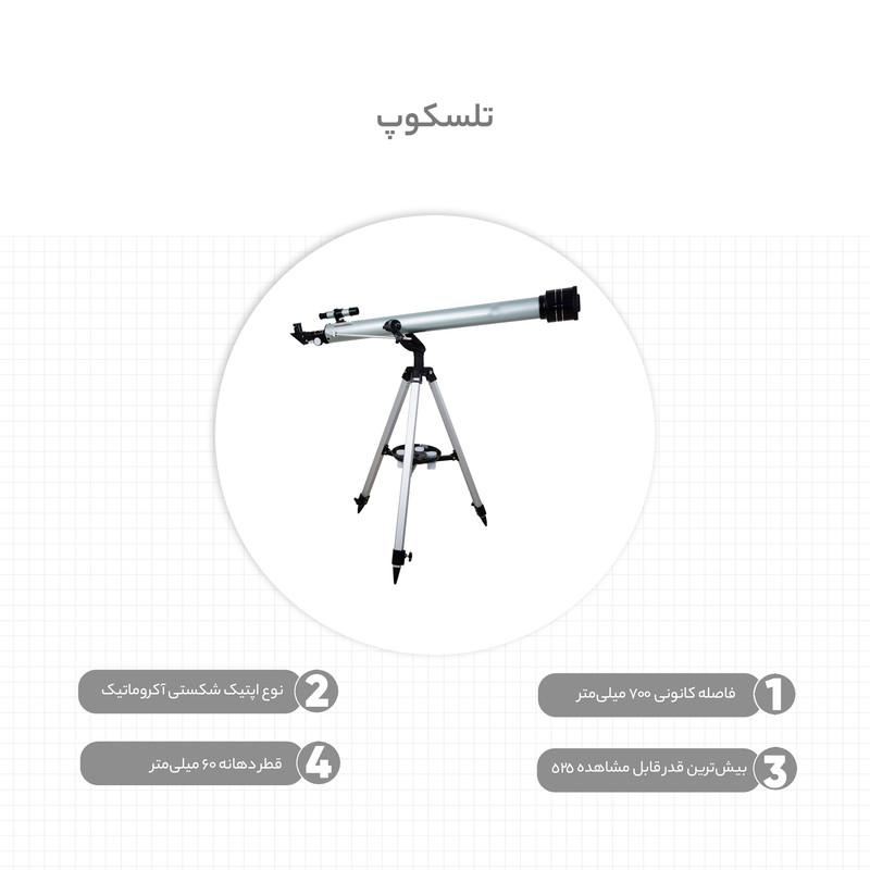 تلسکوپ مدل F60700