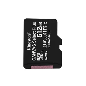 کارت حافظه microSDXC کینگستون مدل Xci کلاس 10 استاندارد U1 سرعت 80mbs ظرفیت 512 گیگابایت 