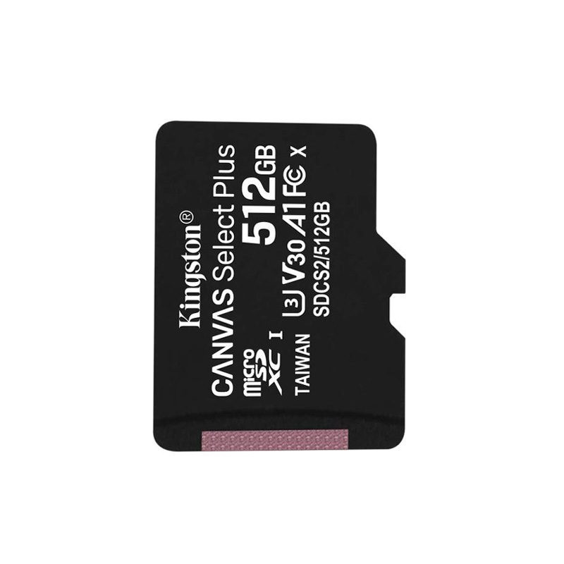 کارت حافظه microSDXC کینگستون مدل Xci کلاس 10 استاندارد U1 سرعت 80mbs ظرفیت 512 گیگابایت 