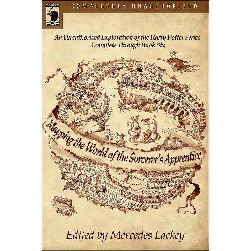 کتاب Mapping the World of the Sorcerers Apprentice اثر Leah Wilson انتشارات BenBella Books