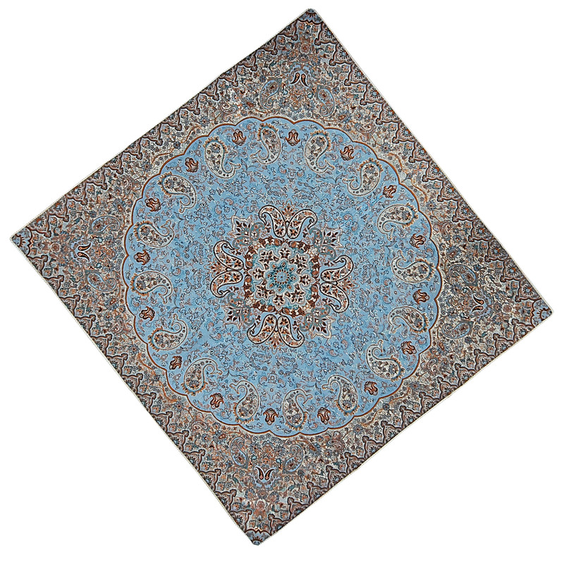 رومیزی ترمه مدل نسترن کد BL
