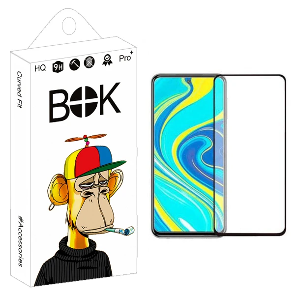 محافظ صفحه نمایش بوک مدل +HD مناسب برای گوشی موبایل شیائومی Redmi Note 9S