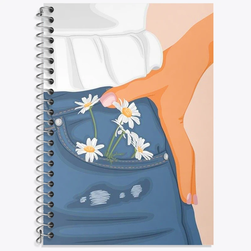 دفتر نت موسیقی 50 برگ خندالو طرح دخترانه کد N2400