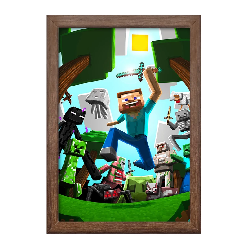 تابلو خندالو طرح ماینکرافت (Minecraft) کد F1608