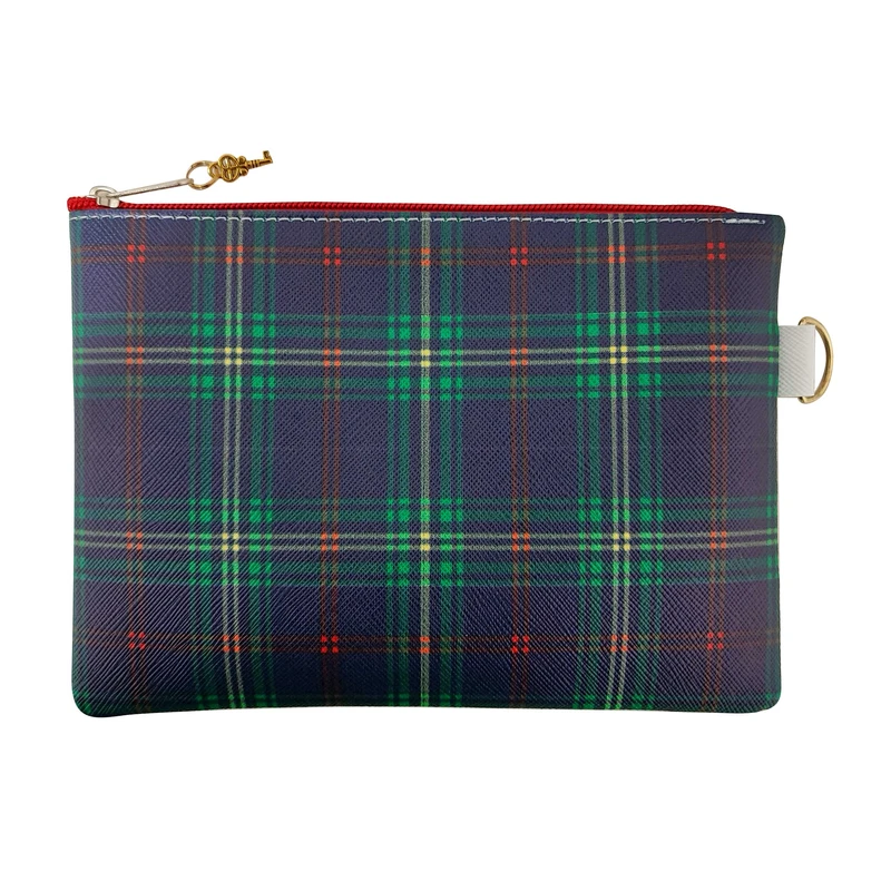 جامدادی طرح چهارخانه مدل Dflat-13