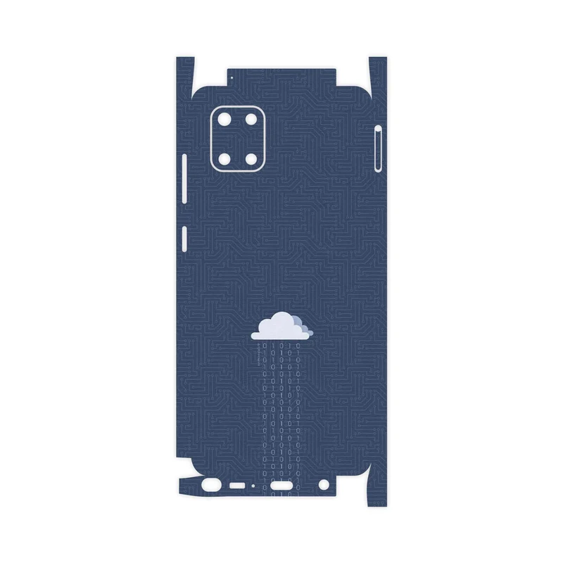 برچسب پوششی ماهوت مدل Minimal Data Cloud-FullSkin مناسب برای گوشی موبایل سامسونگ Galaxy Note 10 Lite