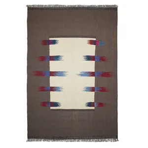 گلیم دستبافت دکوراتیو چهار متری کد 9710158