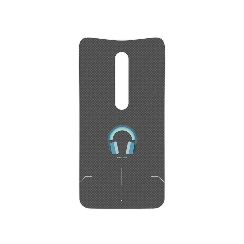 برچسب پوششی ماهوت مدل Minimal Headphone Icon مناسب برای گوشی موبایل موتورولا Moto X Style