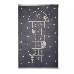 فرش ماشینی 700 شانه محتشم زمینه خاکستری حاشیه خاکستری مدل لی لی کد 101254