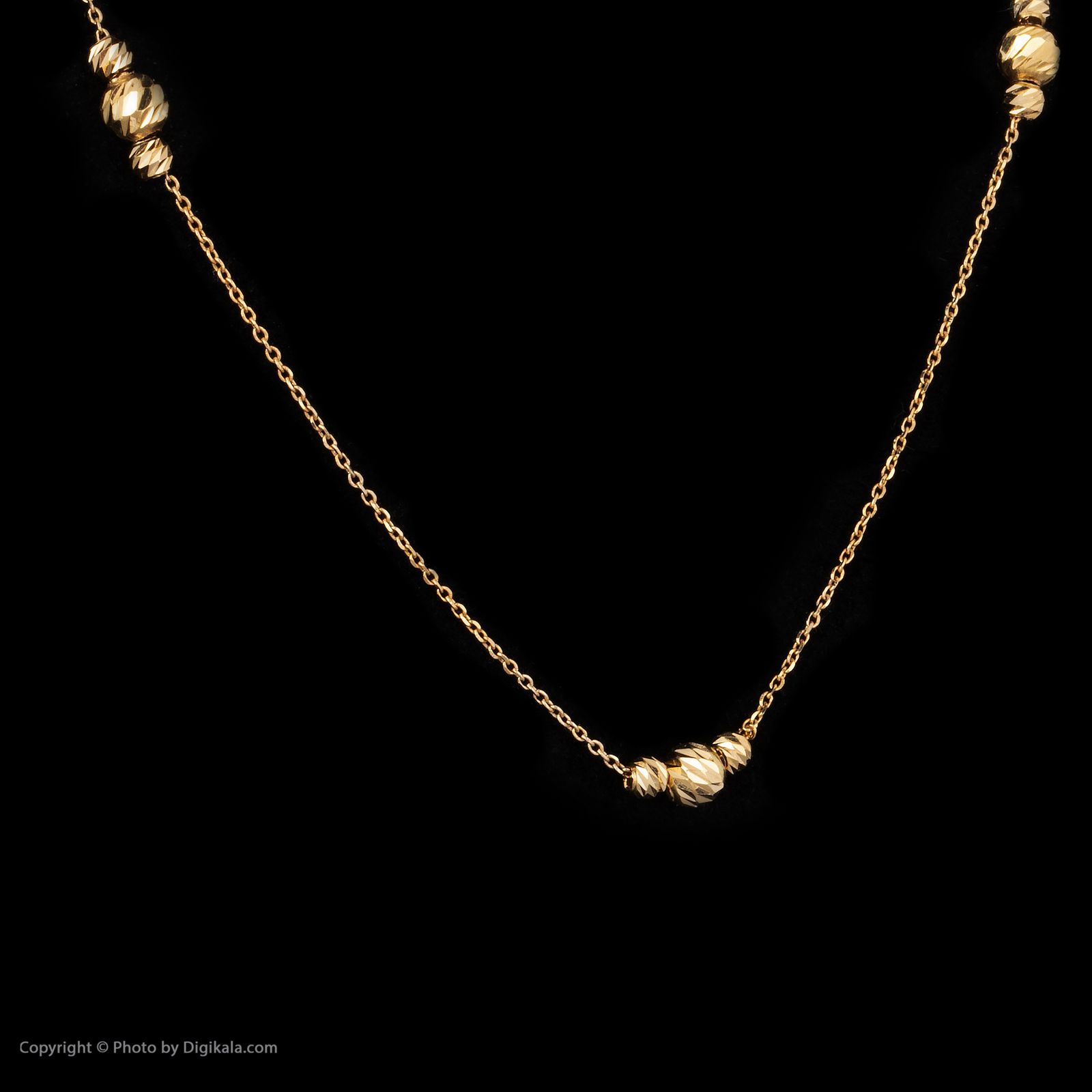 گردنبند طلا 18 عیار زنانه مایا ماهک مدل MM1015 -  - 3