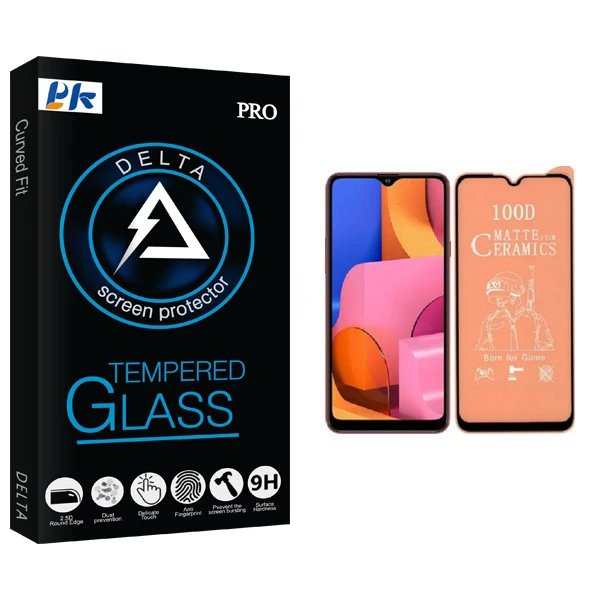 محافظ صفحه نمایش مات پی کی مدل Delta Glass مناسب برای گوشی موبایل سامسونگGalaxy A10 S