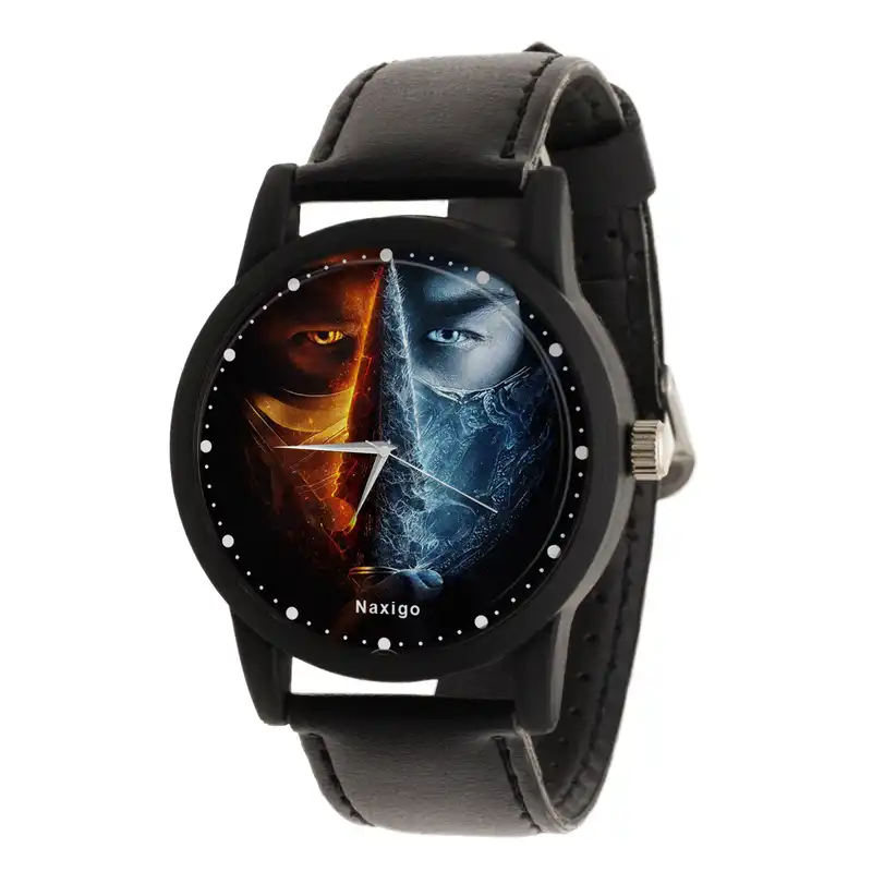 ساعت مچی عقربه ای ناکسیگو مدل Mortal Kombat کد LF6770