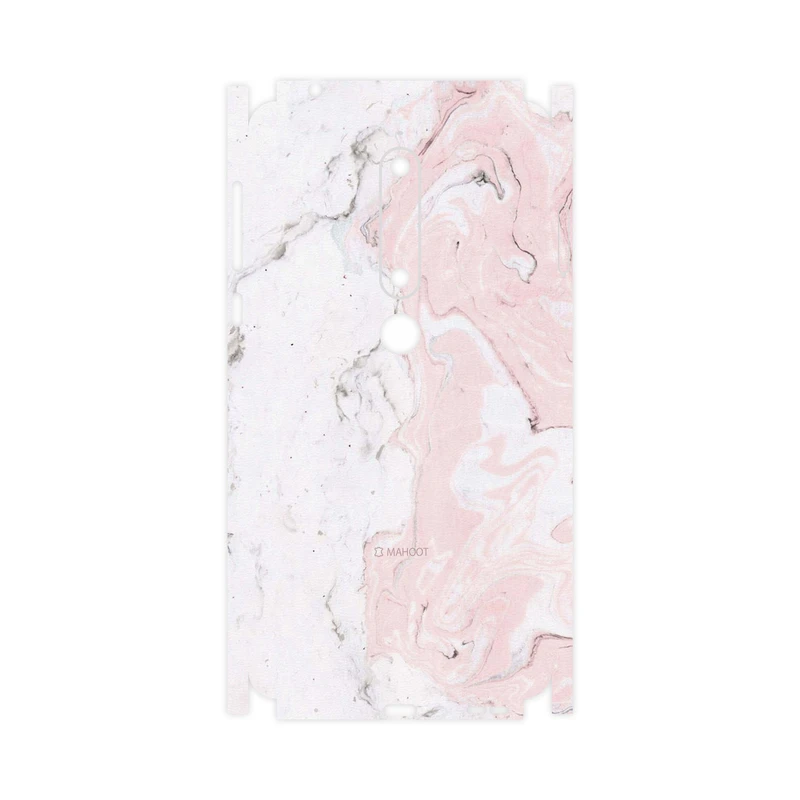 برچسب پوششی ماهوت مدل Blanco-Pink-Marble-FullSkin مناسب برای گوشی موبایل نوکیا 6.1
