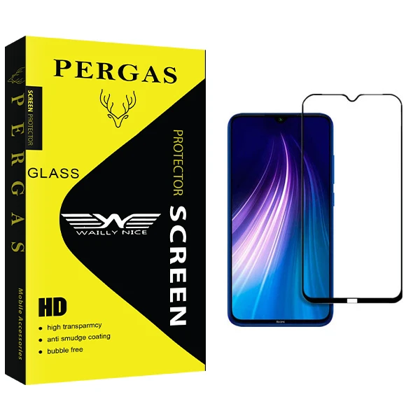 محافظ صفحه نمایش وایلی نایس مدل Pergas Glass مناسب برای گوشی موبایل شیائومی Redmi Note 8