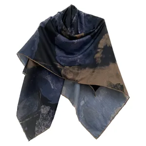 روسری زنانه مدل نخی چهارفصل قواره بزرگ کد 1621