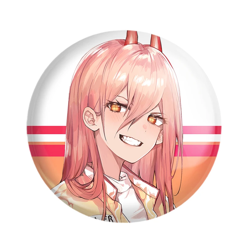 مگنت خندالو مدل ماکیما انیمه مرد اره ای Chainsaw Man  کد 23177