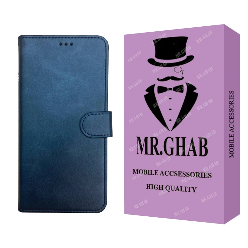 کیف کلاسوری مستر قاب مدل چرمی مناسب برای گوشی موبایل شیائومی Redmi 15C