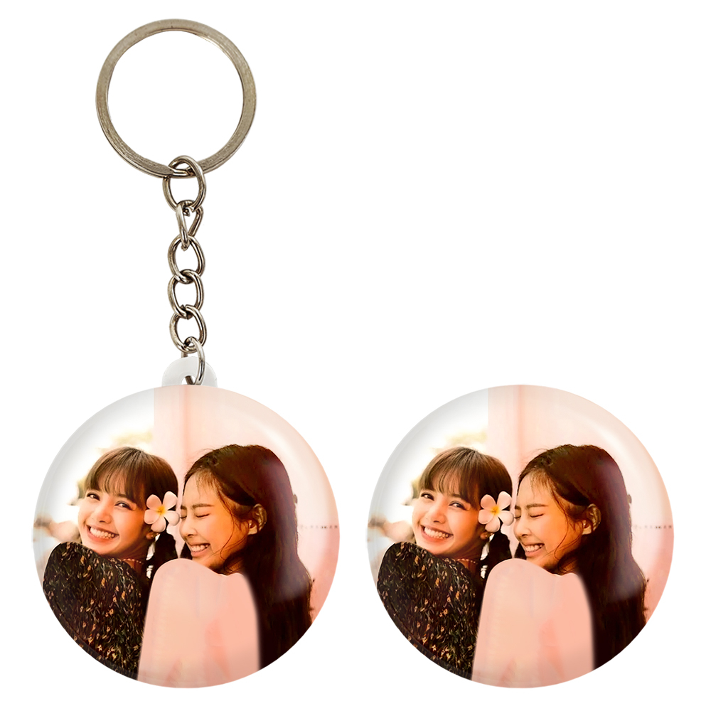 پیکسل خندالو مدل گروه بلک پینک کد 14469 به همراه جاکلیدی