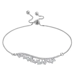 دستبند نقره اقلیمه کد DN325