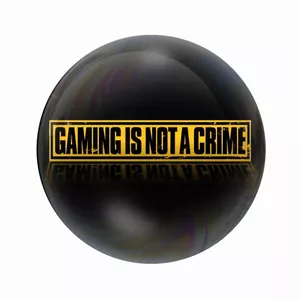 پیکسل عرش مدل گیم Gaming is not a crime کد Asp5067