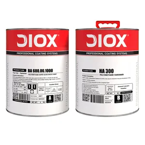 رنگ پلی اورتان سفید سوپر براق مخصوص دیوکس مدل BA680.00.1000 وزن 6 کیلوگرم به همراه هاردنر
