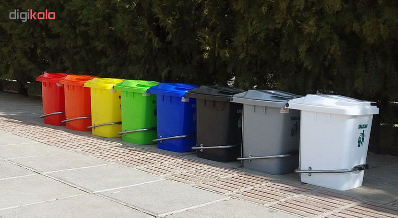 سطل زباله اداری سبلان کد 208/1 ظرفیت 40 لیتر