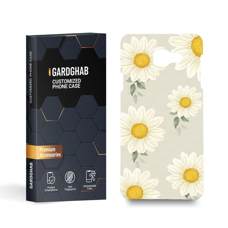 کاور گارد قاب مدل گل مناسب برای گوشی موبایل سامسونگ Galaxy A7 2016 / A710 