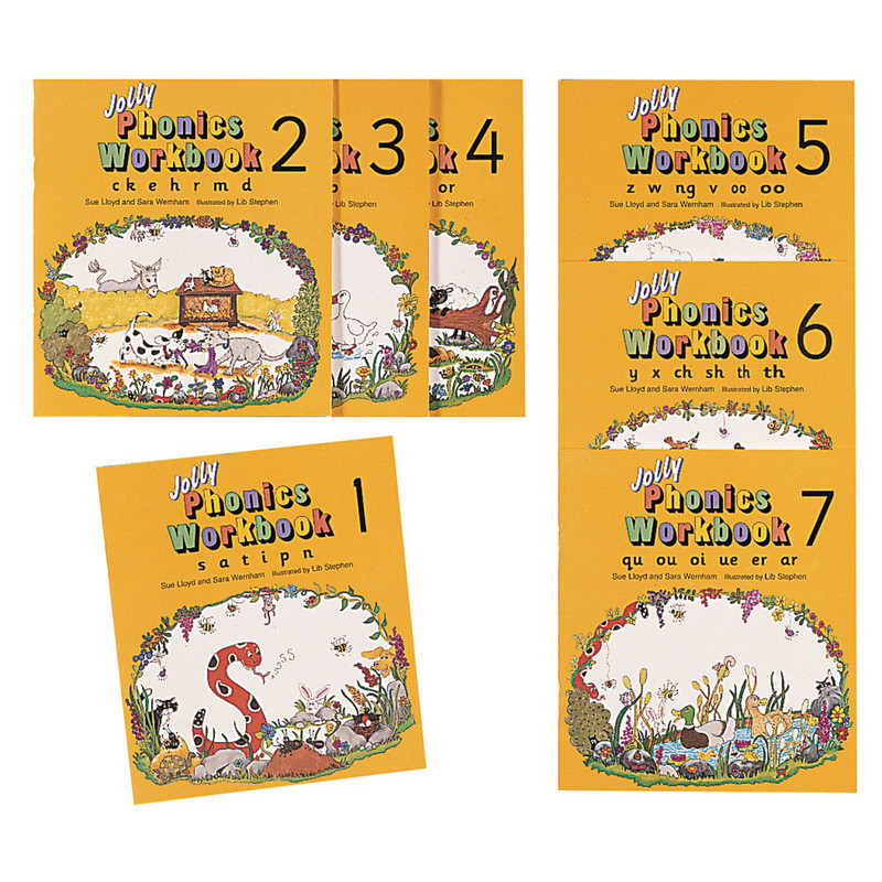 قیمت و خرید کتاب Jolly Phonics Workbook اثر Sara Wernham and Sue Lioyd ...