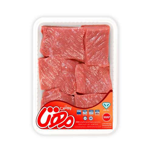 گوشت خورشتی گوساله مهتا پروتئین - 0.8 کیلوگرم - با ارز نیمایی