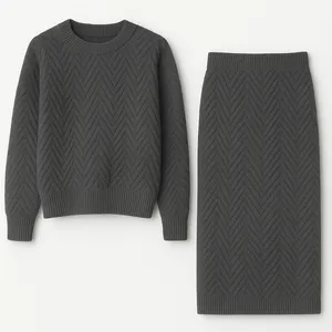 ست پلیور و دامن زنانه مدل Z2