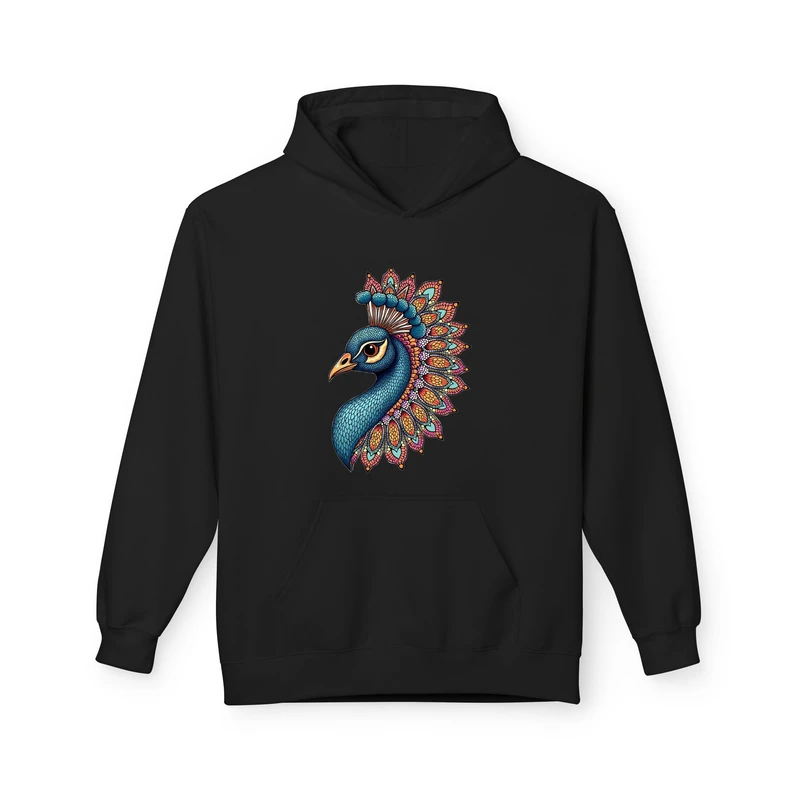 هودی مردانه پاد آفرین مدل طاووس کد 245