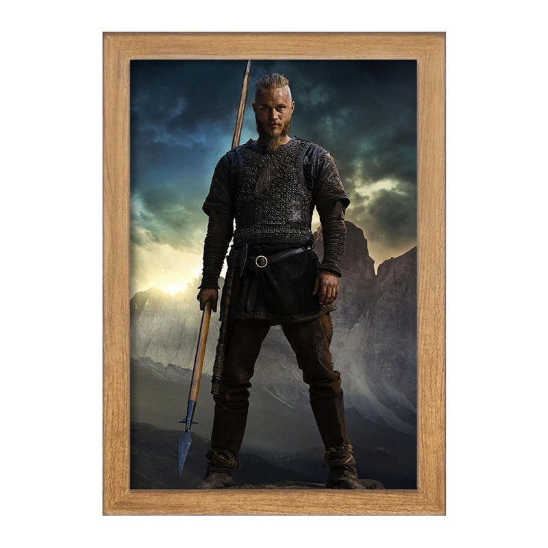 تابلو خندالو مدل رگنار سریال وایکینگ ها Vikings کد 29109