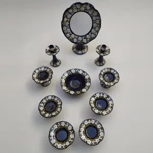 مجموعه ظروف هفت سین 10 پارچه مدل آرمان کد HS-001