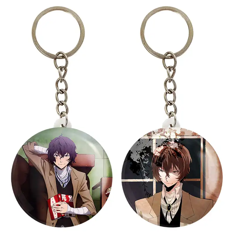 جاکلیدی خندالو مدل دازای اوسامو انیمه سگ های ولگرد بانگو کد 1367513683 مجموعه 2 عددی