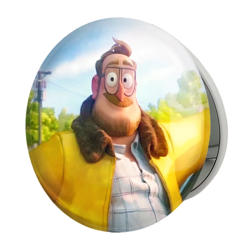 آینه جیبی خندالو طرح میچل ها علیه ماشین ها Mitchells vs Machines مدل تاشو کد 1394 