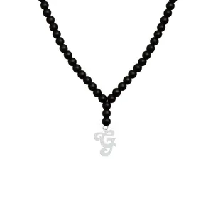 گردنبند نقره زنانه هایکا مدل حرف G کد n.ha1-789