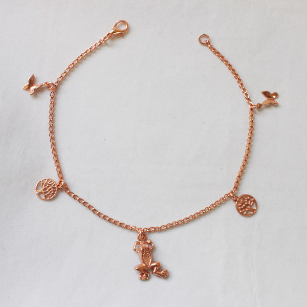 پابند زنانه مدل پروانه کد JW312