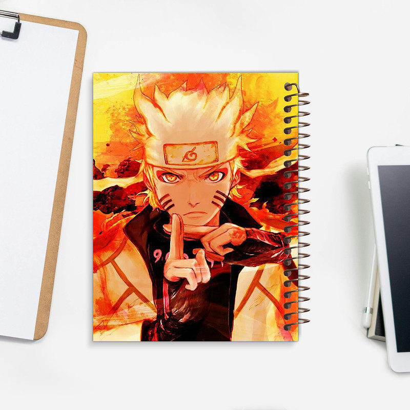 دفتر مشق طرح انیمه ناروتو کد H56