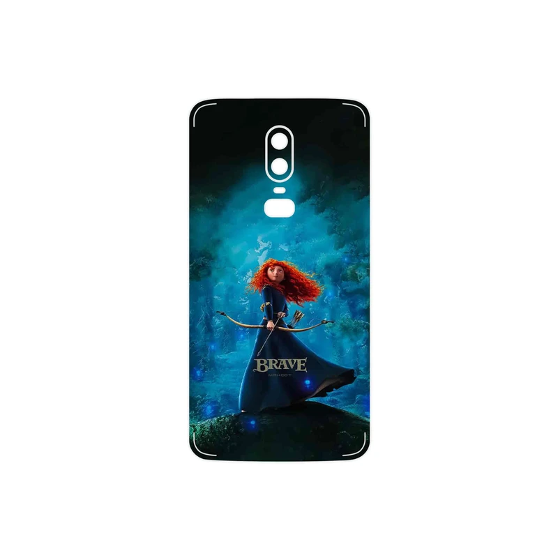 برچسب پوششی ماهوت مدل Brave مناسب برای گوشی موبایل وان پلاس 6