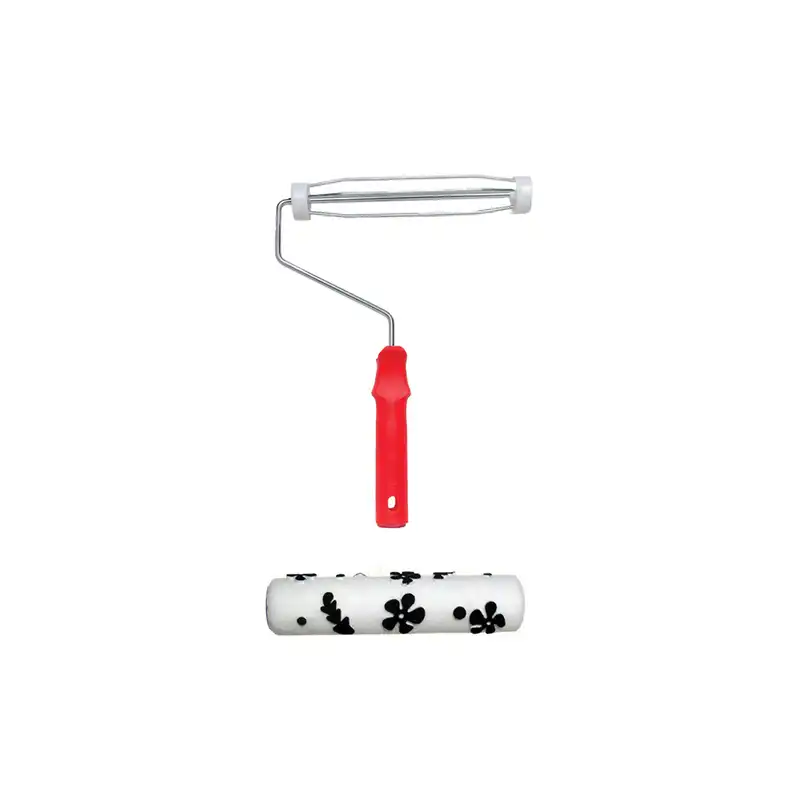 غلتک نقاشی مدل INF-02 سایز 9 اینچ به همراه دسته