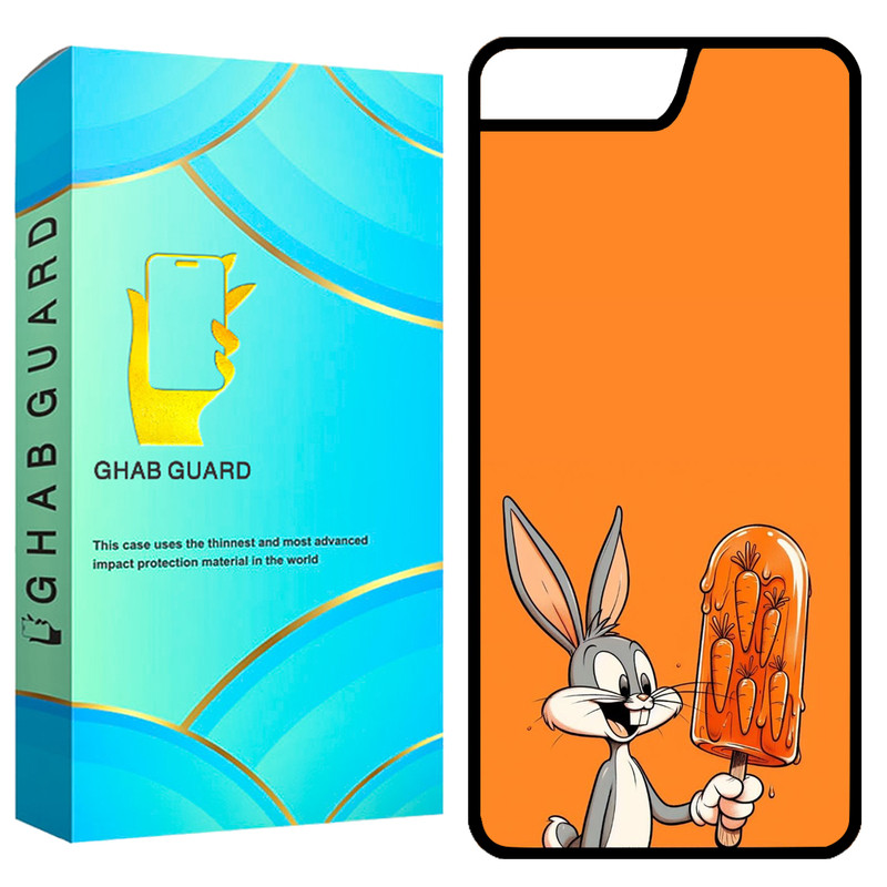 کاور قاب گارد طرح خرگوش مدل GCHP7P مناسب برای گوشی موبایل اپل iPhone 7 Plus / 8 Plus